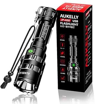LED懐中電灯 USB充電&2種類電池対応 Amazon.co.jp: AUKELLY 懐中電灯 充電式 led ハンディライト usb